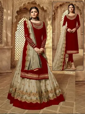 Soft Georgette Party Dress  PRODUCT DETAILS Type: Semi Stitched Fabric- Soft Georgette Body- Soft Georgette Salwer: included(unstitched) Dopatta: Georgette Work- High-Quality Embroidery